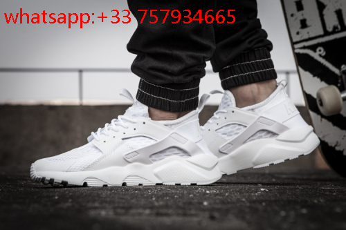 nike huarache homme blanche